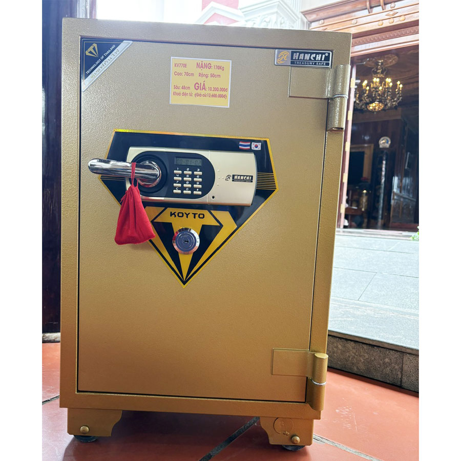 Két sắt nhập khẩu Hanchi KV700E - Điện tử - 170kg